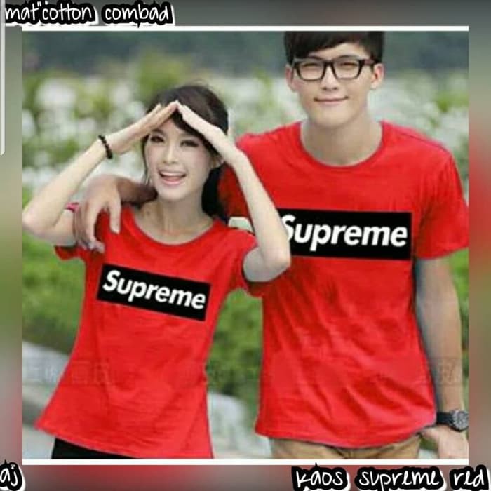 Detail Gambar Baju Couple Supreme Nomer 6