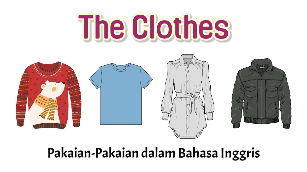 Detail Gambar Baju Dalam Bahasa Inggris Nomer 26