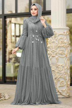 Detail Gambar Baju Dress Muslimah Nomer 3