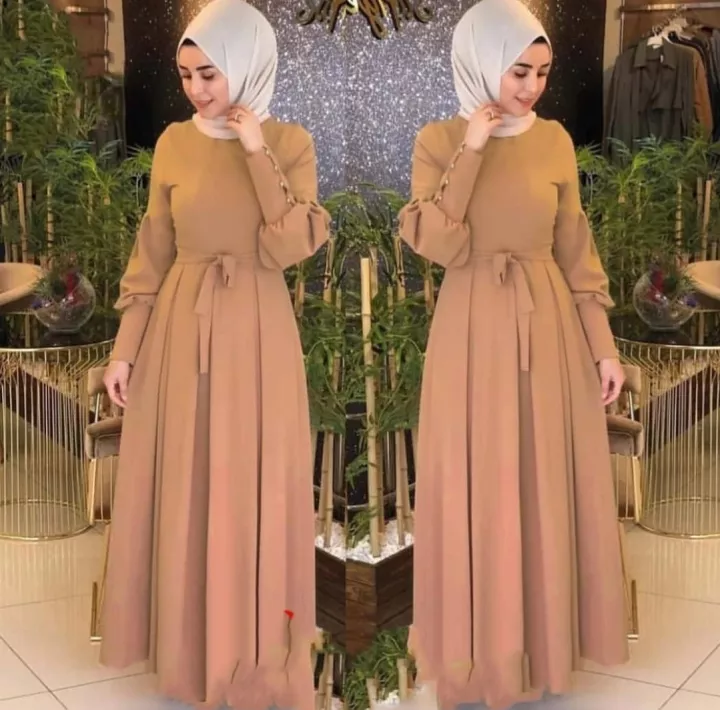 Detail Gambar Baju Dress Muslimah Nomer 31