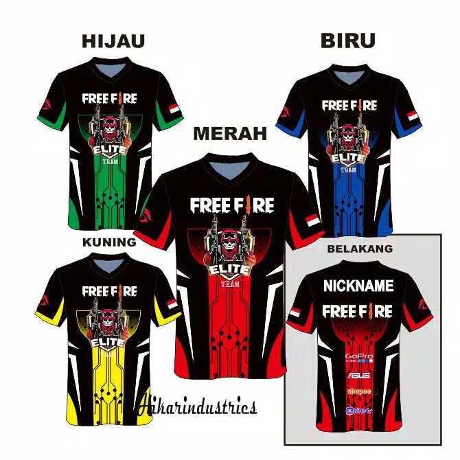 Detail Gambar Baju Free Fire Nomer 28