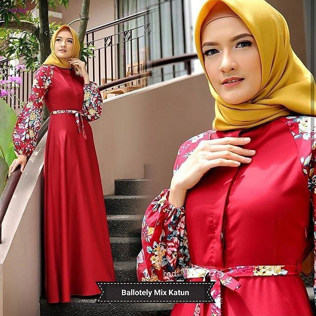 Detail Gambar Baju Gamis 2018 Nomer 37