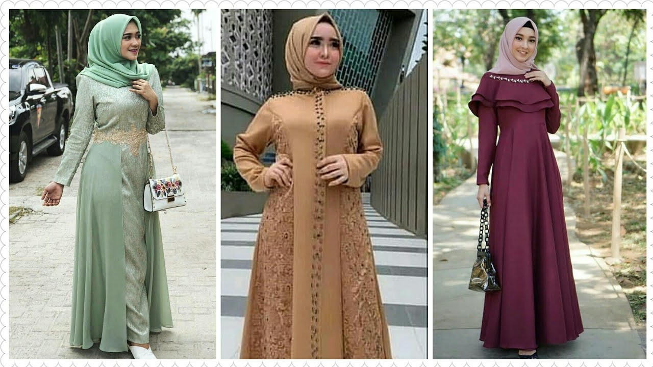 Detail Gambar Baju Gamis 2020 Nomer 24