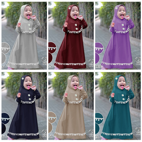 Detail Gambar Baju Gamis Anak Nomer 12