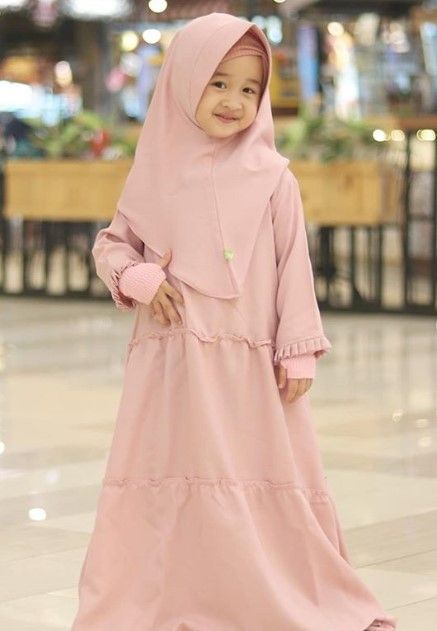 Detail Gambar Baju Gamis Anak Nomer 15