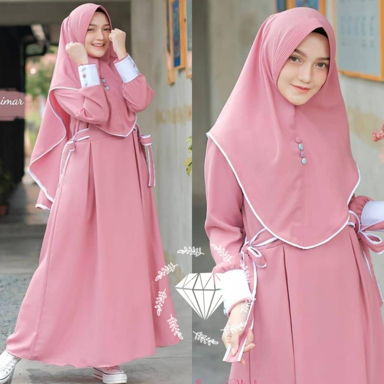 Detail Gambar Baju Gamis Anak Nomer 17