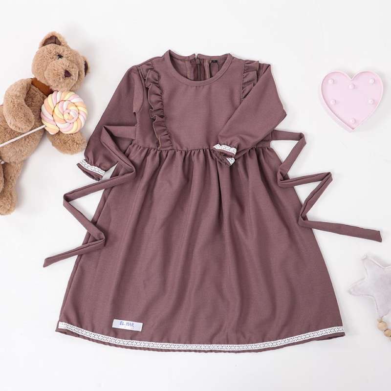 Detail Gambar Baju Gamis Anak Nomer 18