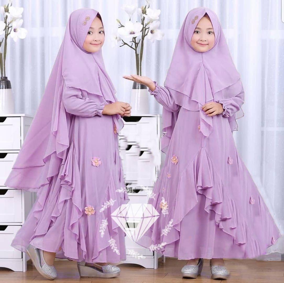 Detail Gambar Baju Gamis Anak Nomer 25