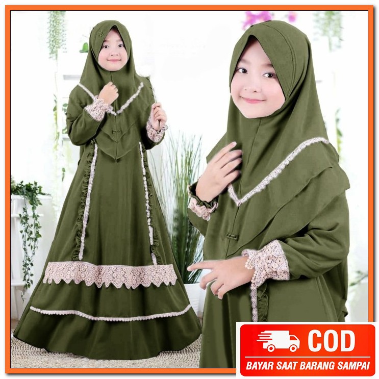 Detail Gambar Baju Gamis Anak Nomer 39
