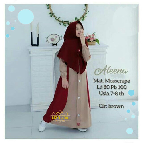 Detail Gambar Baju Gamis Anak Nomer 56