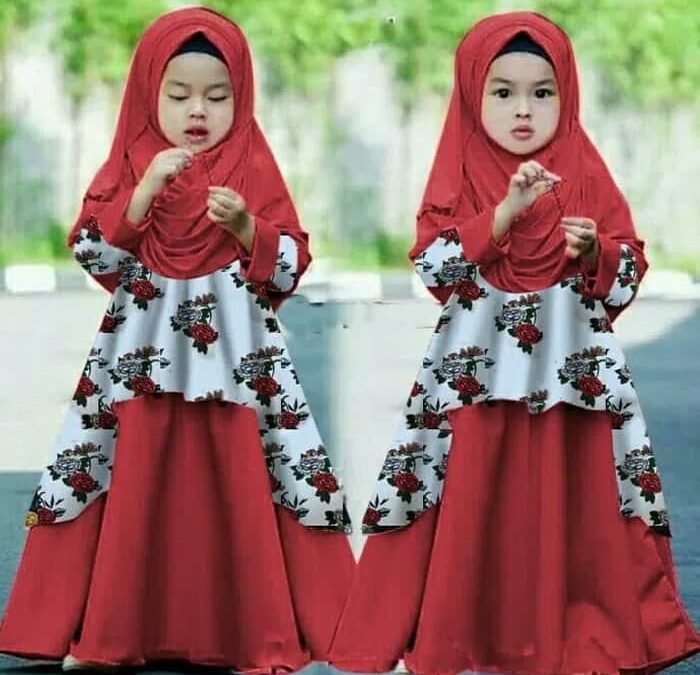 Detail Gambar Baju Gamis Anak Nomer 9