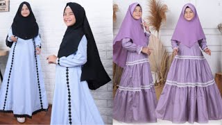 Detail Gambar Baju Gamis Anak Perempuan Nomer 14