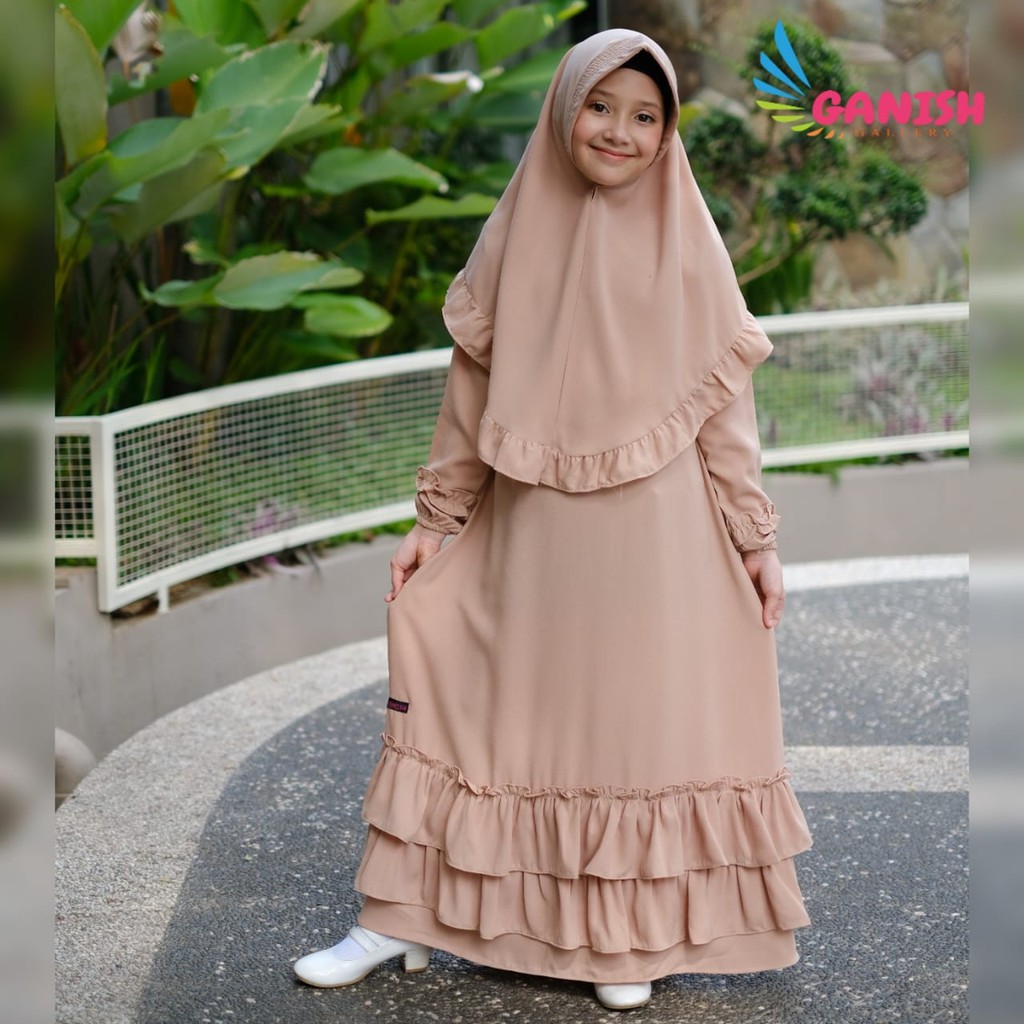 Detail Gambar Baju Gamis Anak Perempuan Nomer 21