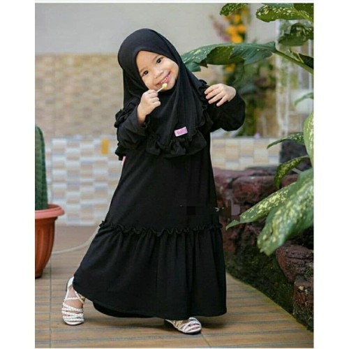 Detail Gambar Baju Gamis Anak Perempuan Nomer 30