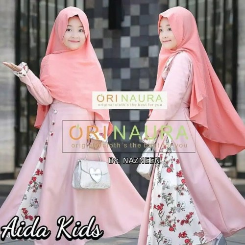 Detail Gambar Baju Gamis Anak Perempuan Nomer 32