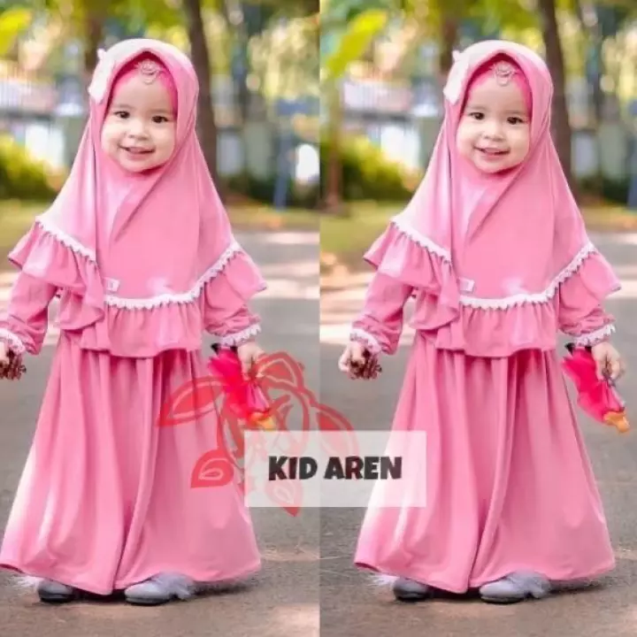 Detail Gambar Baju Gamis Anak Perempuan Nomer 39