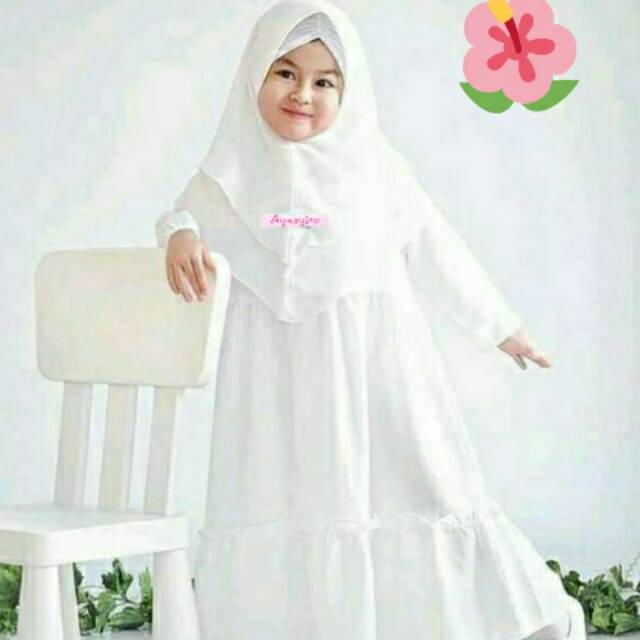 Detail Gambar Baju Gamis Anak Perempuan Nomer 45