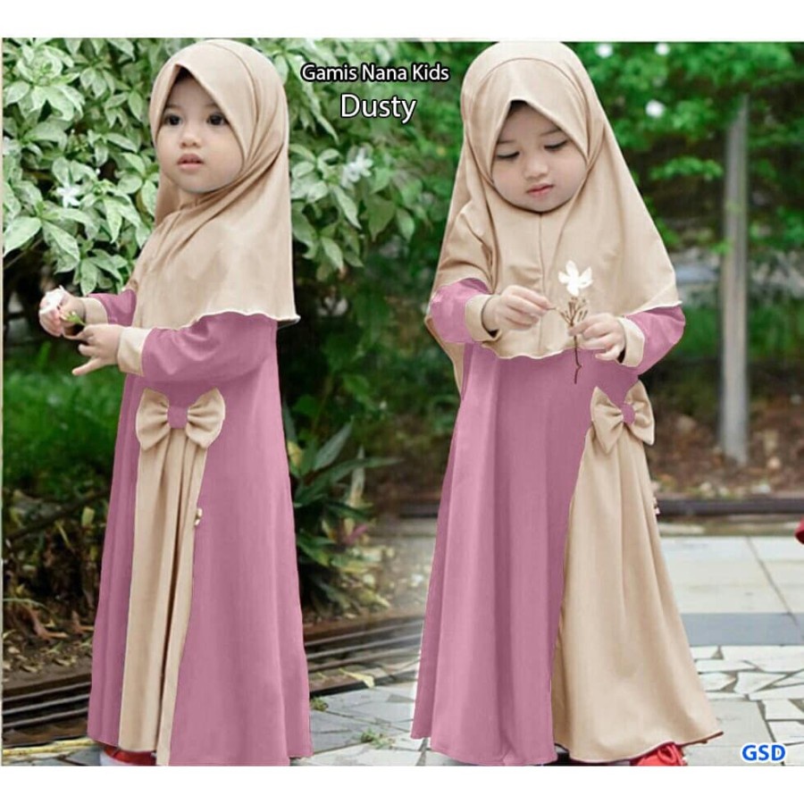 Detail Gambar Baju Gamis Anak Perempuan Nomer 46