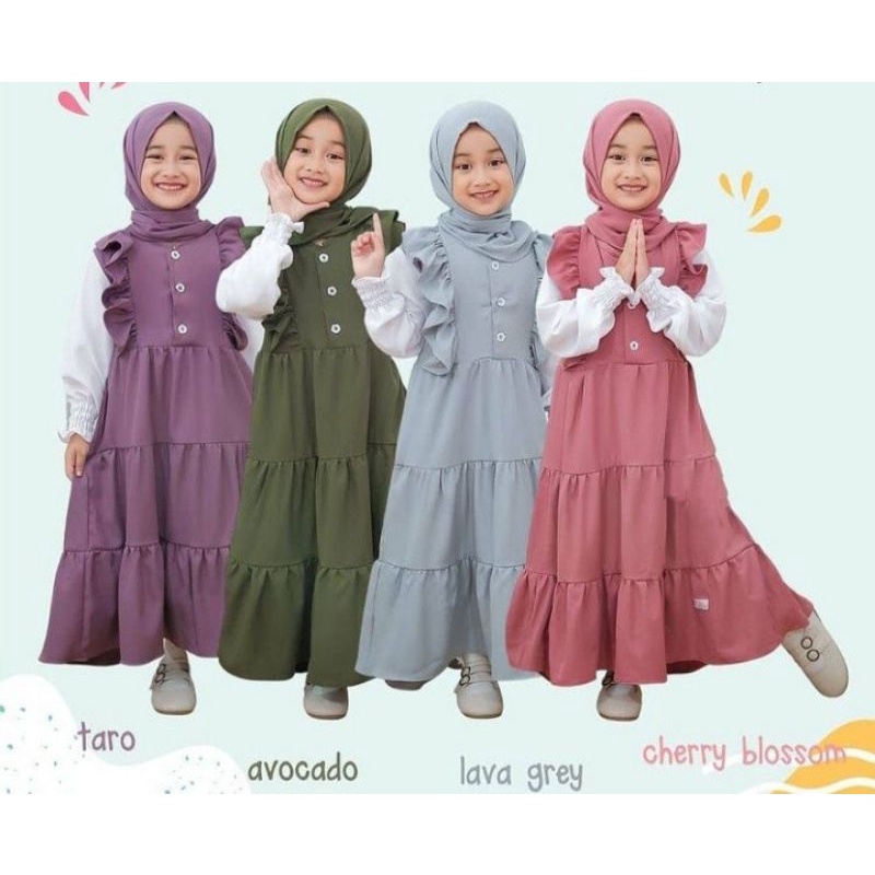 Detail Gambar Baju Gamis Anak2 Nomer 8