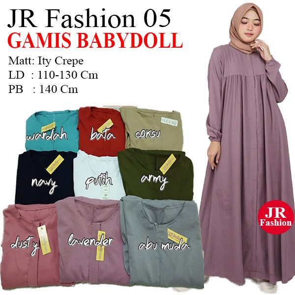 Detail Gambar Baju Gamis Baby Doll Nomer 29