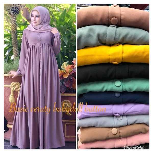 Detail Gambar Baju Gamis Baby Doll Nomer 33