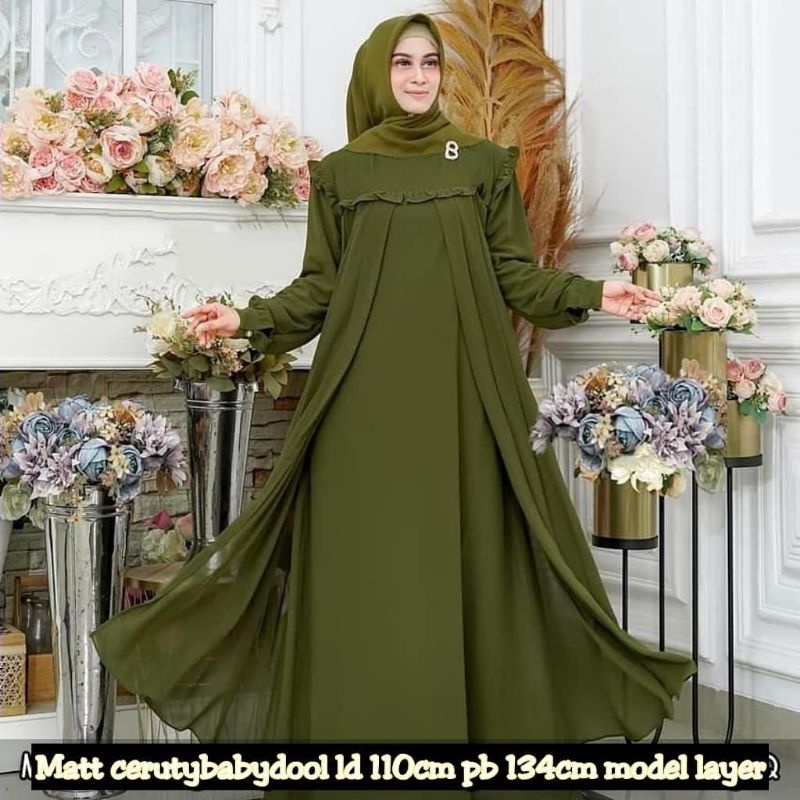 Detail Gambar Baju Gamis Baby Doll Nomer 41