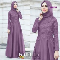 Detail Gambar Baju Gamis Brokat Nomer 21