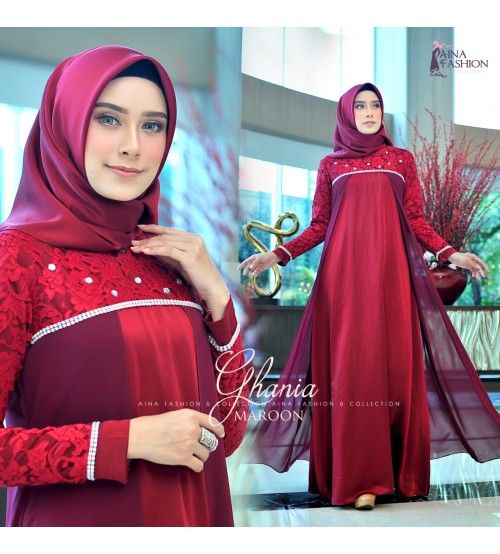 Detail Gambar Baju Gamis Brokat 2019 Nomer 29