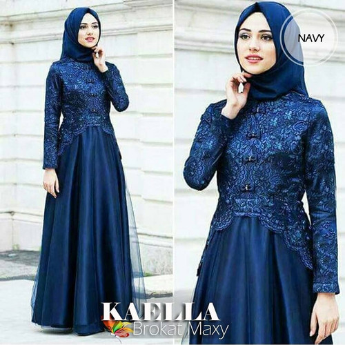 Detail Gambar Baju Gamis Brokat Nomer 39