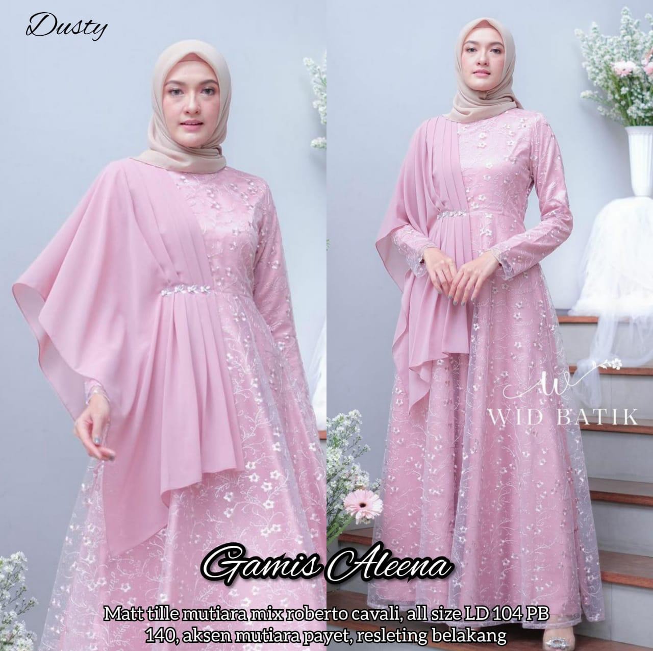 Detail Gambar Baju Gamis Brokat Nomer 53