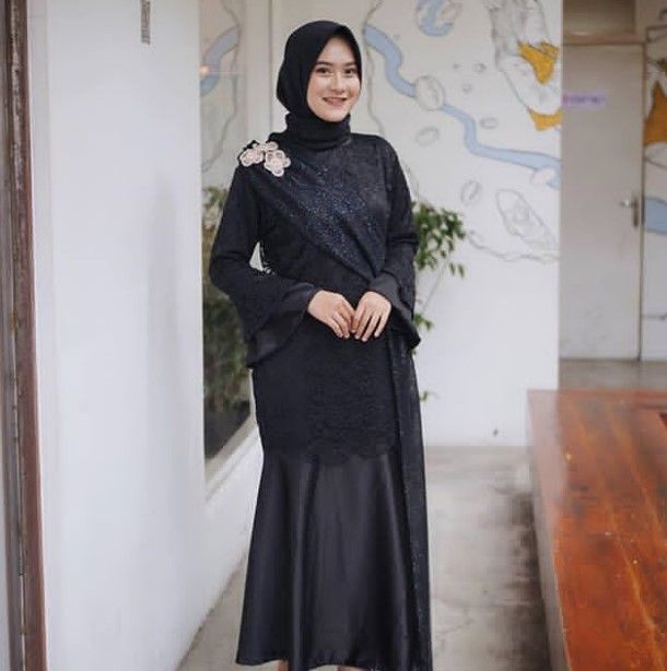 Detail Gambar Baju Gamis Pesta 2017 Nomer 12