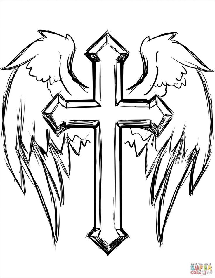 Download Tattoo Vorlagen Kreuz Nomer 17