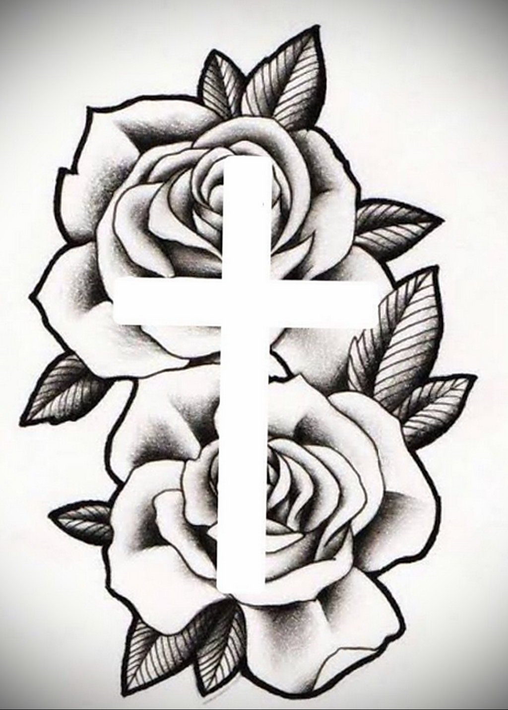 Detail Tattoo Vorlagen Kreuz Nomer 22