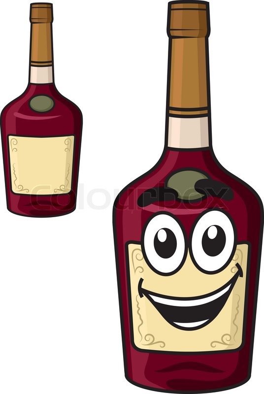 Detail Alkohol Flasche Zeichnung Nomer 4