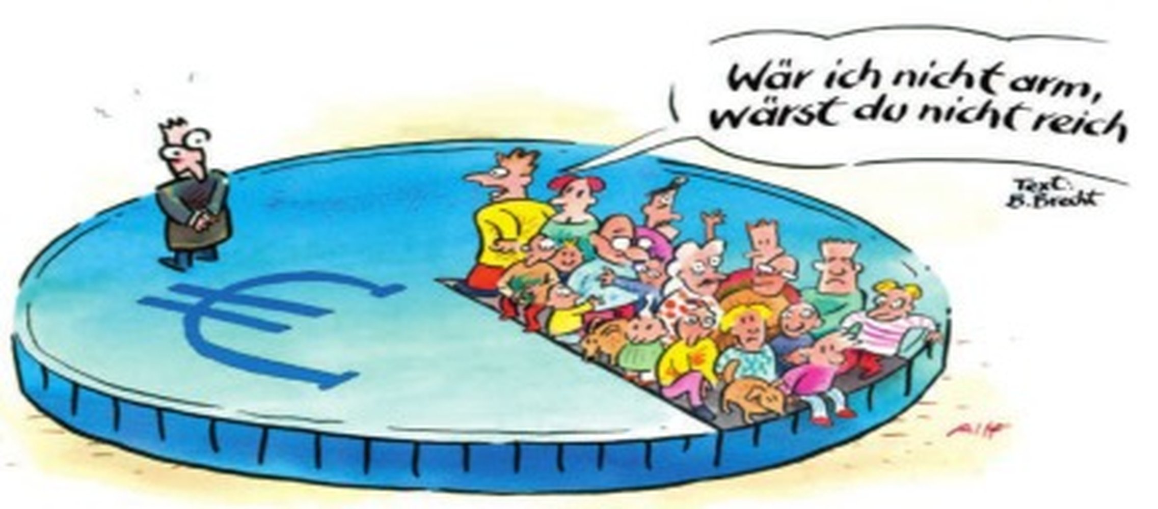 Arm Und Reich Karikatur - KibrisPDR