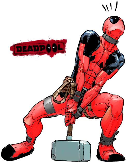 Detail Deadpool Malen Nomer 12