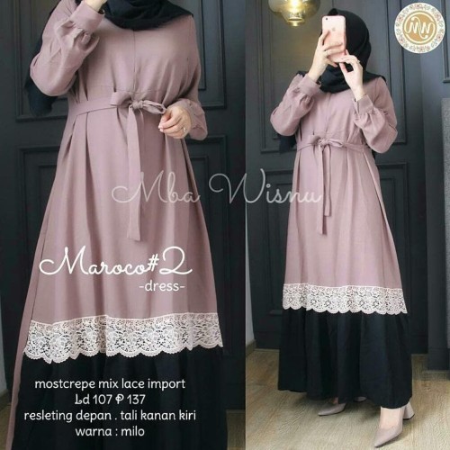 Detail Gambar Baju Gamis Nomer 52