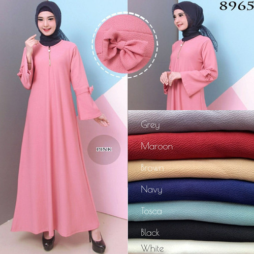 Detail Gambar Baju Gamis Polos Nomer 56