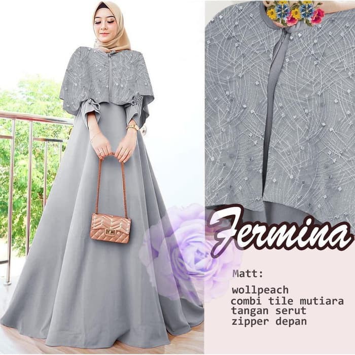 Detail Gambar Baju Gamis Terbaru 2020 Nomer 46