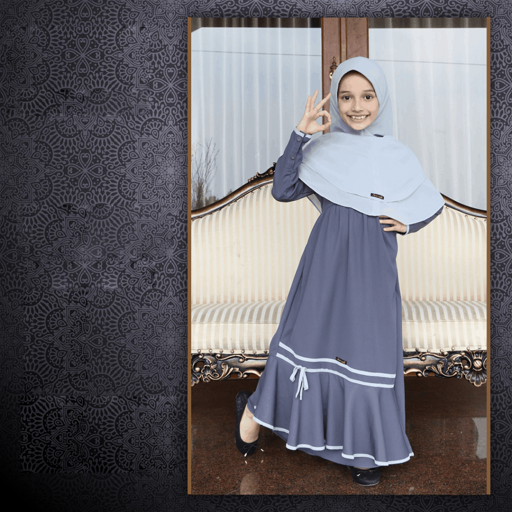 Detail Gambar Baju Gamis Untuk Anak Anak Nomer 11