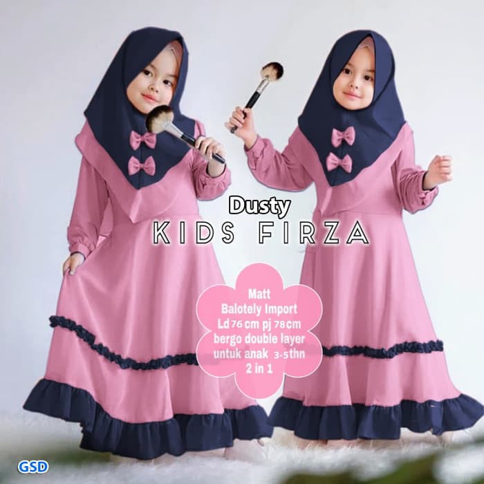 Detail Gambar Baju Gamis Untuk Anak Anak Nomer 25