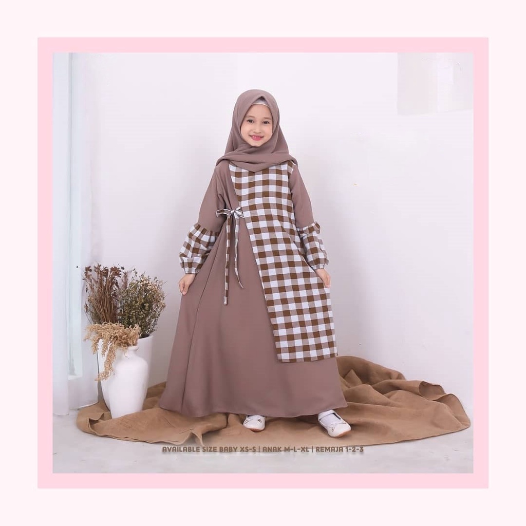 Detail Gambar Baju Gamis Untuk Anak Anak Nomer 4