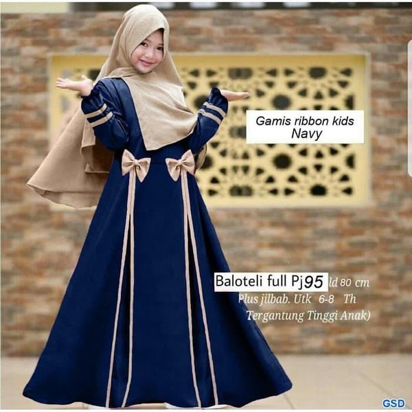 Detail Gambar Baju Gamis Untuk Anak Anak Nomer 38