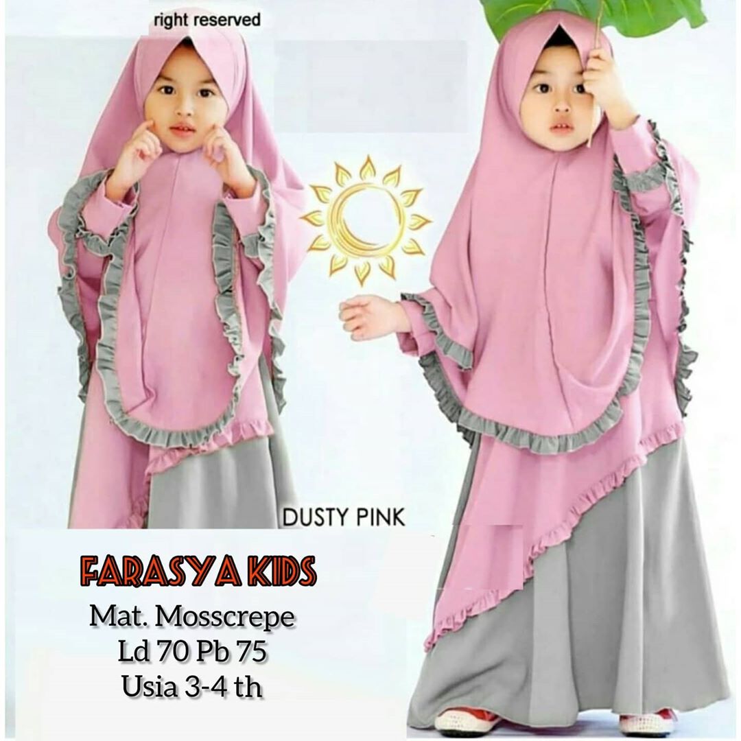 Detail Gambar Baju Gamis Untuk Anak Anak Nomer 44