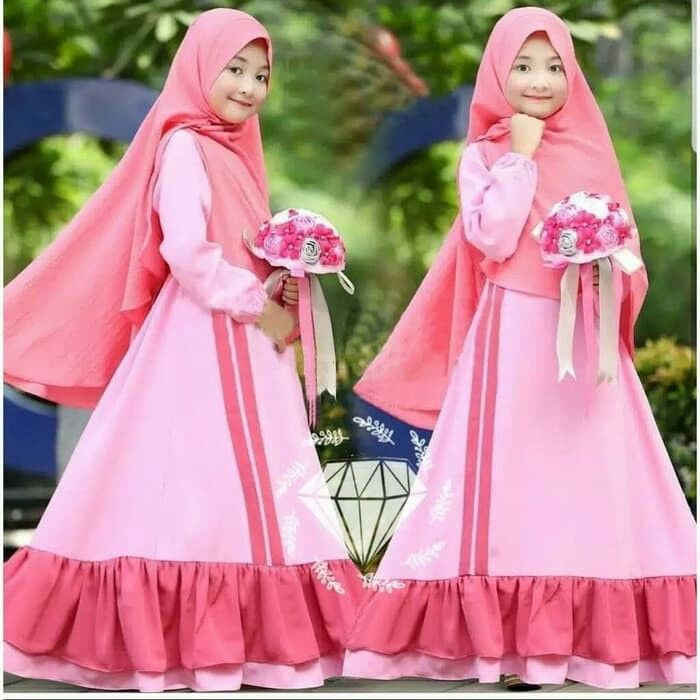 Detail Gambar Baju Gamis Untuk Anak Anak Nomer 47