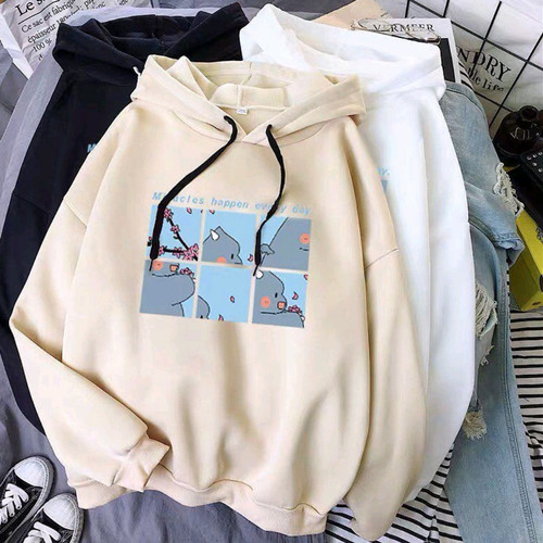 Detail Gambar Baju Hoodie Wanita Nomer 21