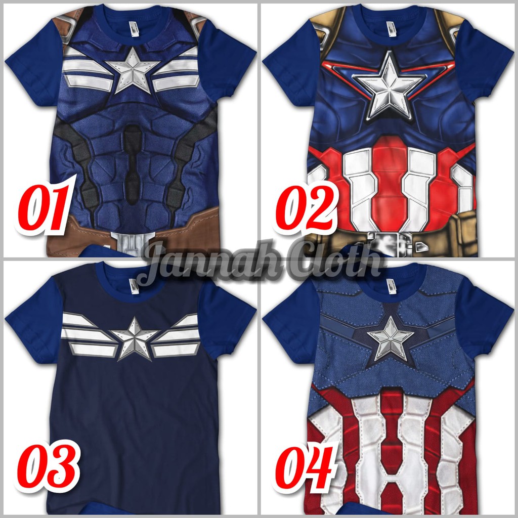 Detail Gambar Baju Kapten Amerika Nomer 44