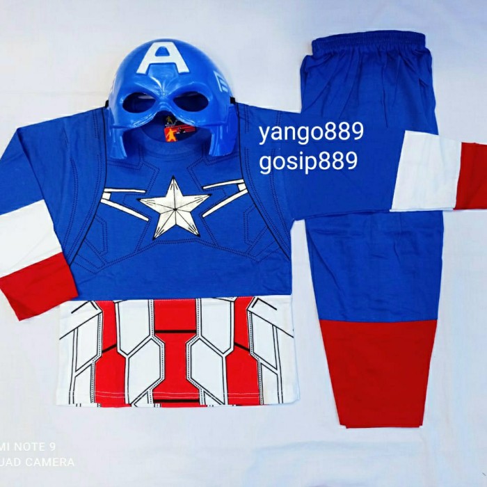 Detail Gambar Baju Kapten Amerika Nomer 47