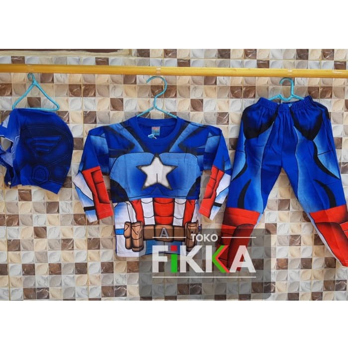 Detail Gambar Baju Kapten Amerika Nomer 51