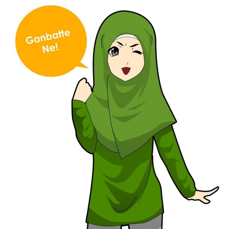 Detail Gambar Baju Kartun Muslimah Nomer 5